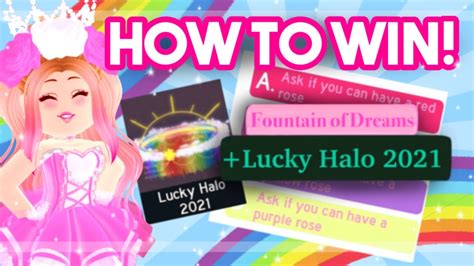 lucky halo 2021|royale high halo answers 2021.